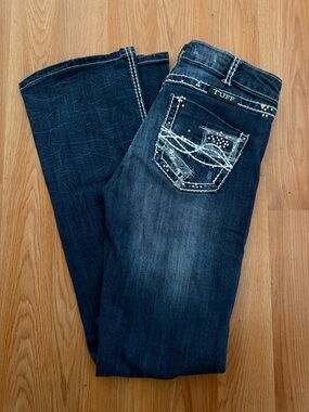 Cowgirl Tuff “Angie” Jeans EUC 27x37